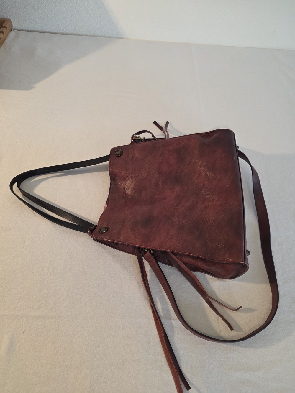 Old Trend Women's Burgundy Leather Crossbody Bag - Stylish Everyday Shoulder Bag